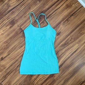 Lululemon Power Y Tank Seafoam/Mint Size 4